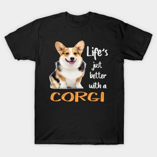 Life'S Just Better With a Corgi (211) T-Shirt